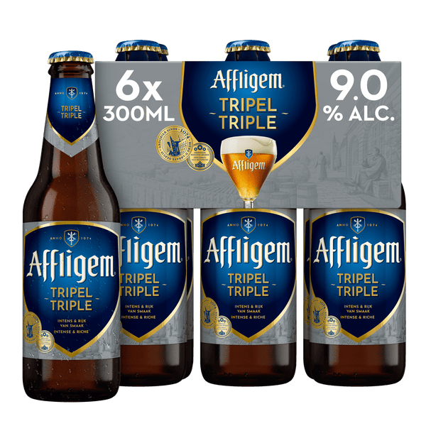 Affligem Tripel Bierflasche