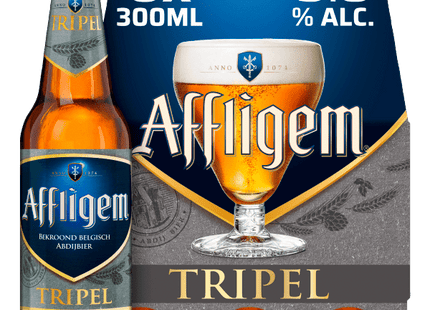 Affligem Tripel beer bottle