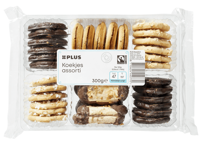 Koekjes assorti Fairtrade
