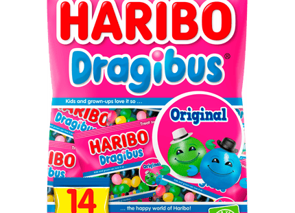 Haribo Dragibus Original Uitdeelzakjes