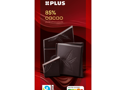 Chocoladereep 85% puur Fairtrade