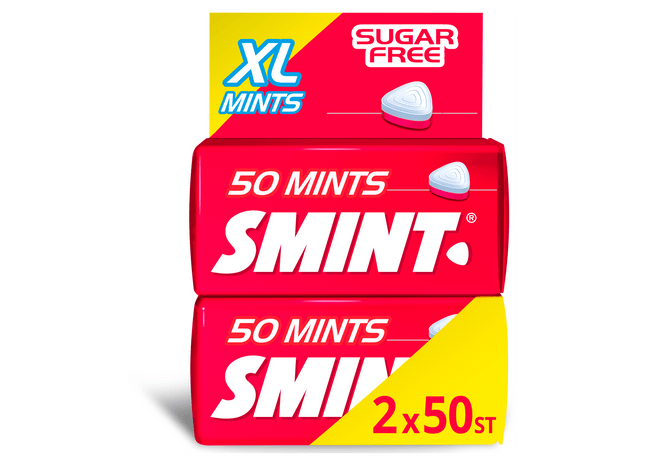 Smint XL Aardbei duopack