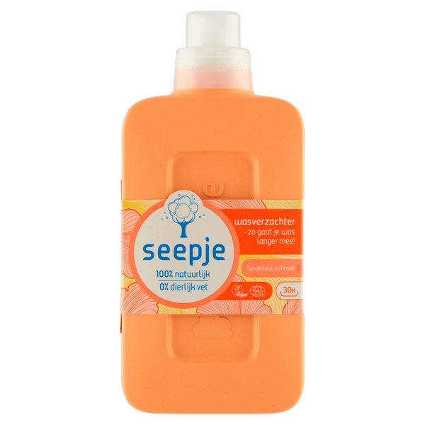 Seepje Wasverzachter 'Sandelhout en Perzik'