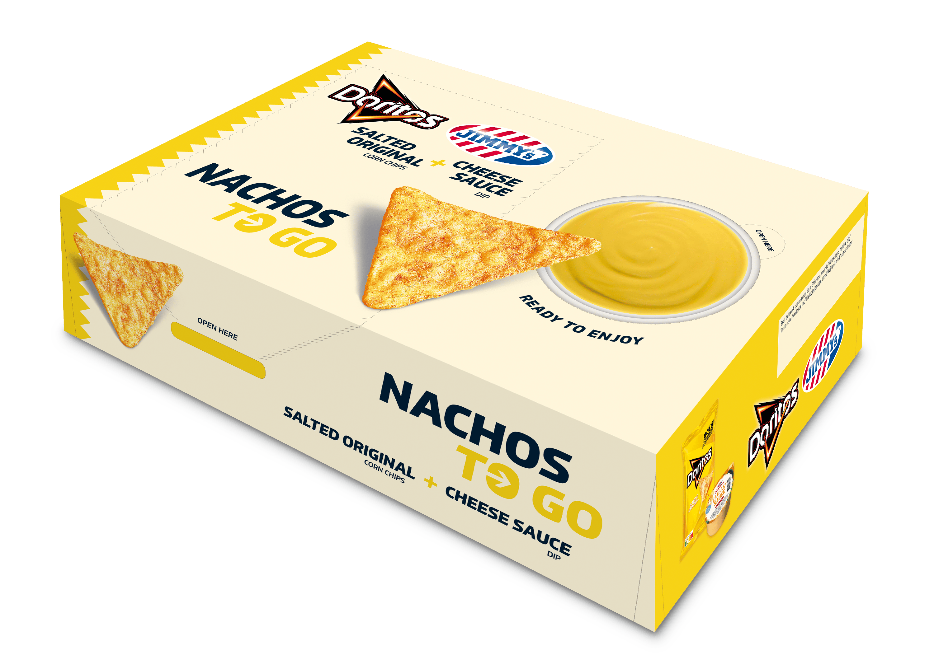 Nacho tortilla chips Image