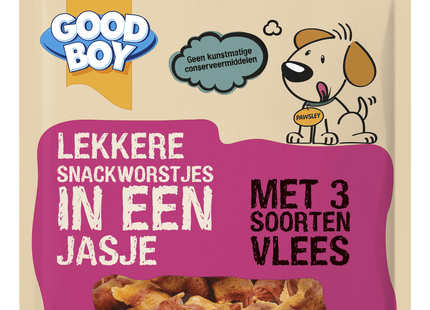 Good Boy Lekkere snackworstjes in een jasje