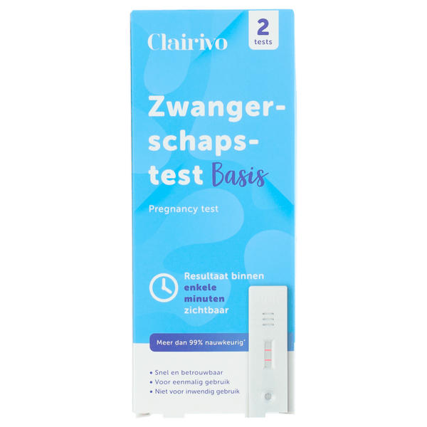Clairivo Pregnancy Test Cassette 2 pcs