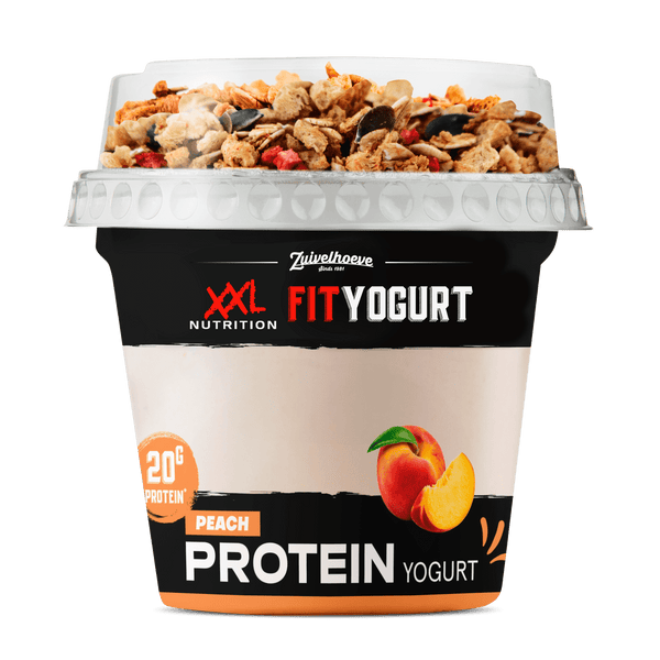 XXL Fit Yoghurt granola perzik