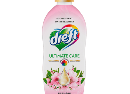 Dreft Fabric Softener Pink Bloom Ultimate Care