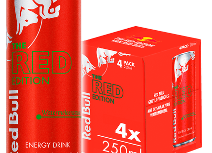 Red Bull Energy drink watermelon 4-pack