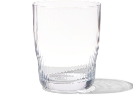 waterglas Bergen streep reliëf 270ml