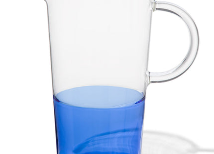 karaf 1.6L glas met blauw