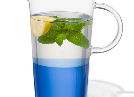 karaf 1.6L glas met blauw