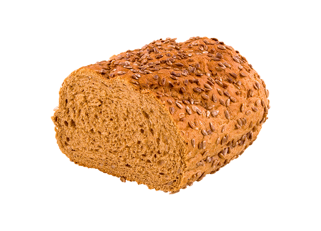 Korenlanders Vloerbrood donker zonnepit half