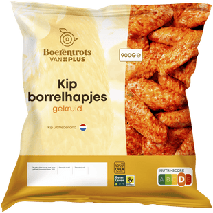 Boerentrots Kipborrelhapjes gekruid