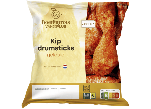 Boerentrots Kipdrumsticks gekruid