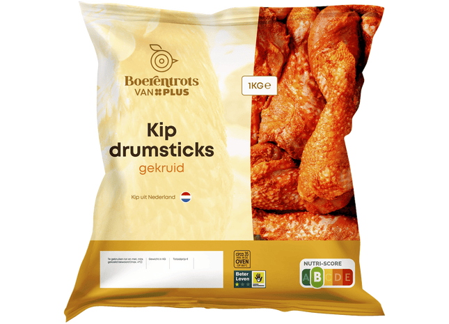 Boerentrots Kipdrumsticks gekruid VDV