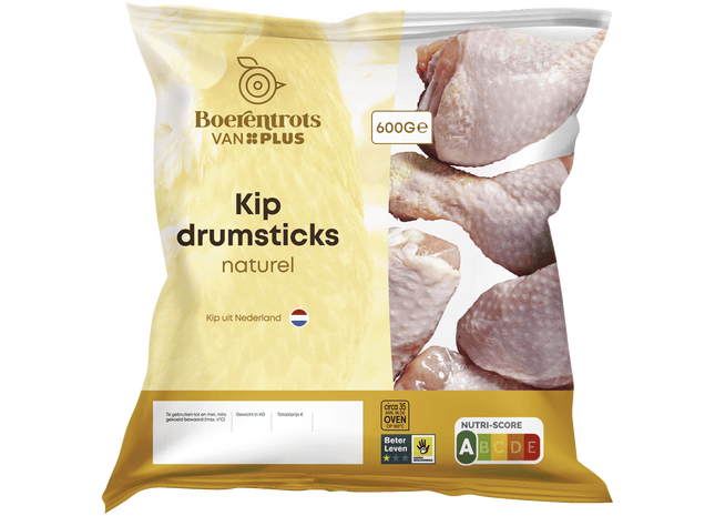 Boerentrots Kipdrumsticks naturel