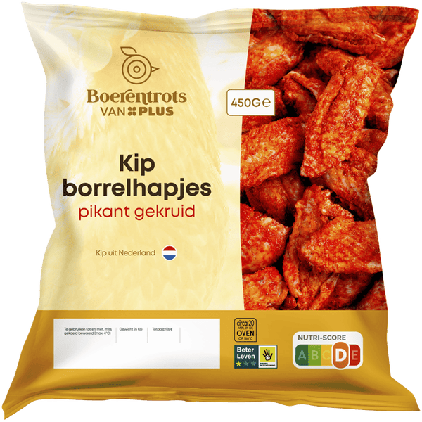 Boerentrots Kipborrelhapjes pikant