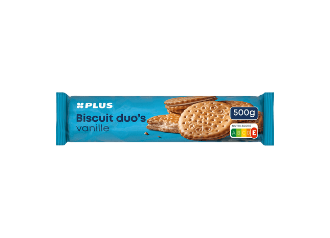 Biscuit duo's vanille