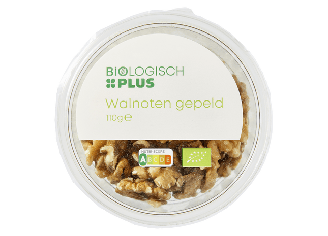 Biologisch  Walnoten gepeld biologisch