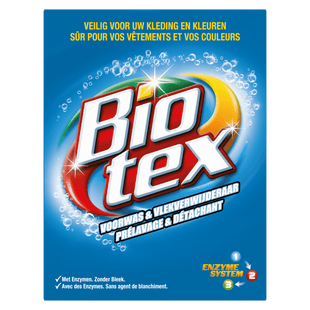Biotex voorwas & vlekverwijderaar poeder