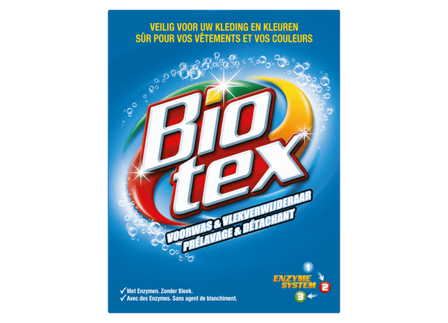 Biotex voorwas & vlekverwijderaar poeder