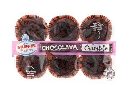 Muffin Masters Choco lava crumble