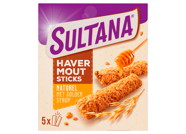 Verkade Sultana havermout sticks naturel