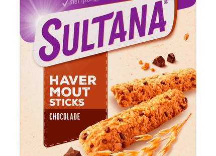 Verkade Sultana havermout sticks chocolade