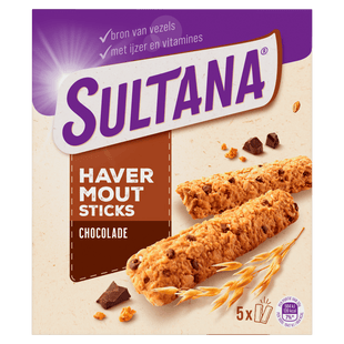 Verkade Sultana Haferflocken-Sticks Schokolade