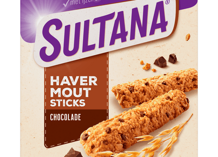 Verkade Sultana oatmeal sticks chocolate