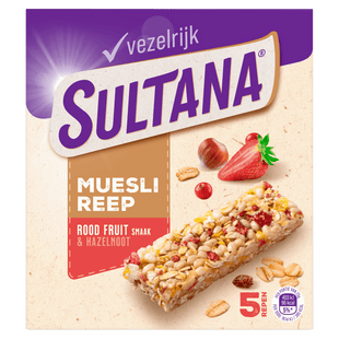 Verkade Sultana Müsliriegel rote Früchte