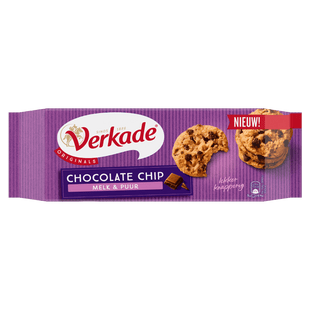 Verkade Chocolade chip melk & puur