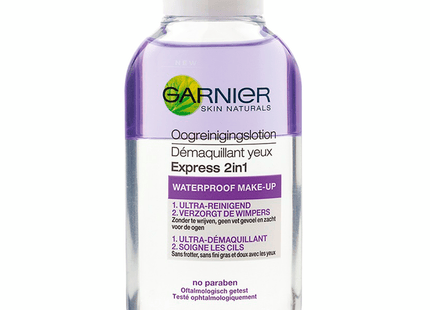 Garnier Skin eye cleansing lotion 2in1