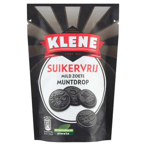 Klene zuckerfreie Münz-Lakritzstücke