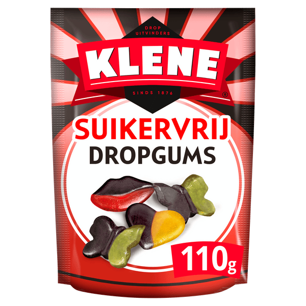 Klene Suikervrij dropgums
