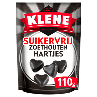 Klene Suikervrij zoethouten hartjes