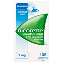 Nicorette Nicorette menthol mint SV gum 2mg