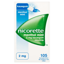 Nicorette Nicorette menthol mint SV gum 2mg
