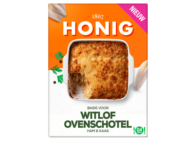 Honig Basis voor witlof ovenschotel ham kaas