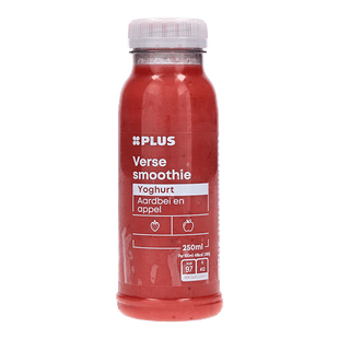 Verse smoothie yoghurt aardbei