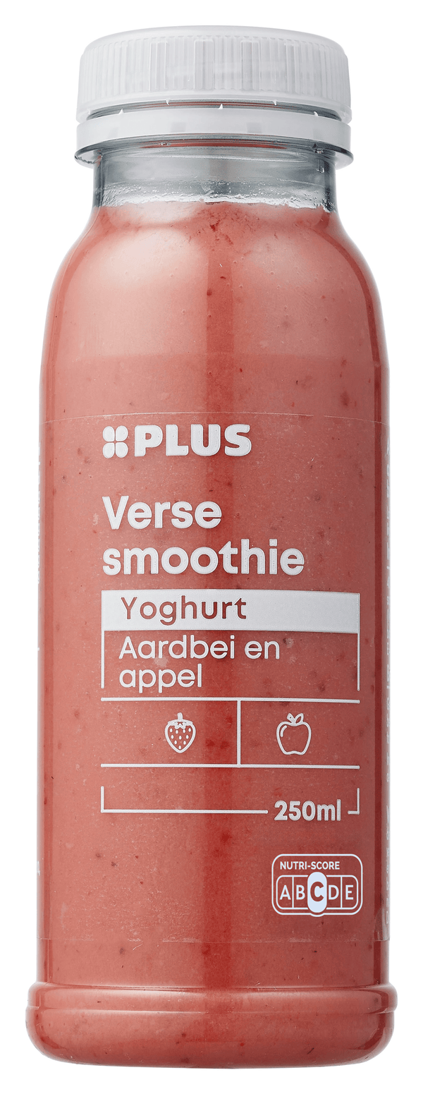 Fresh strawberry smoothie yogurt
