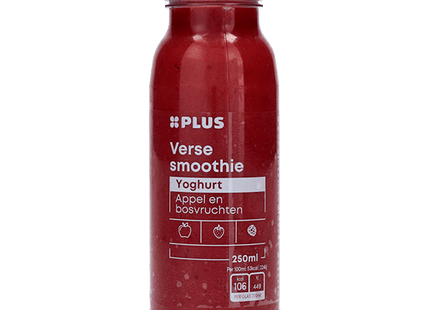 Verse smoothie yoghurt bosvruchten