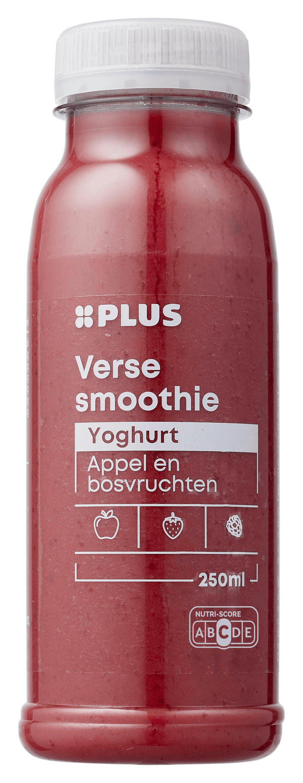 Verse smoothie yoghurt bosvruchten
