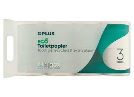 Toilet paper 3-ply recycled