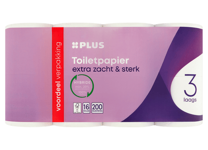 Toiletpapier 3-laags 16 rollen