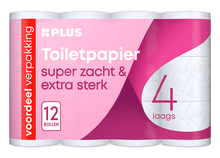 Toiletpapier 4-laags