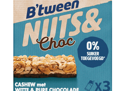 Hero B'tween Nuts&Choc cashew chocolade