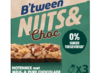 Hero B'tween Nuts&Choc notenmix chocolade