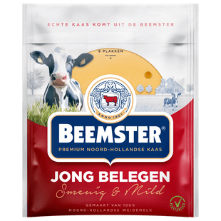 Beemster 48+ Jong Belegen plakken